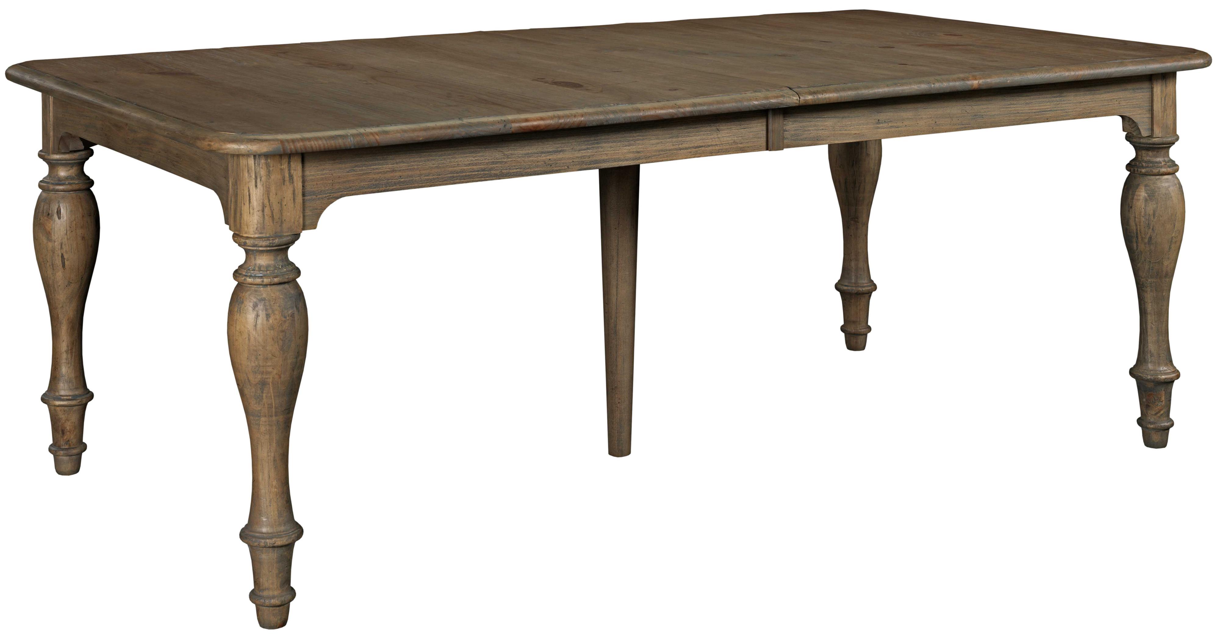 Kincaid Furniture Weatherford 7 Piece Dining Set with Canterbury Table